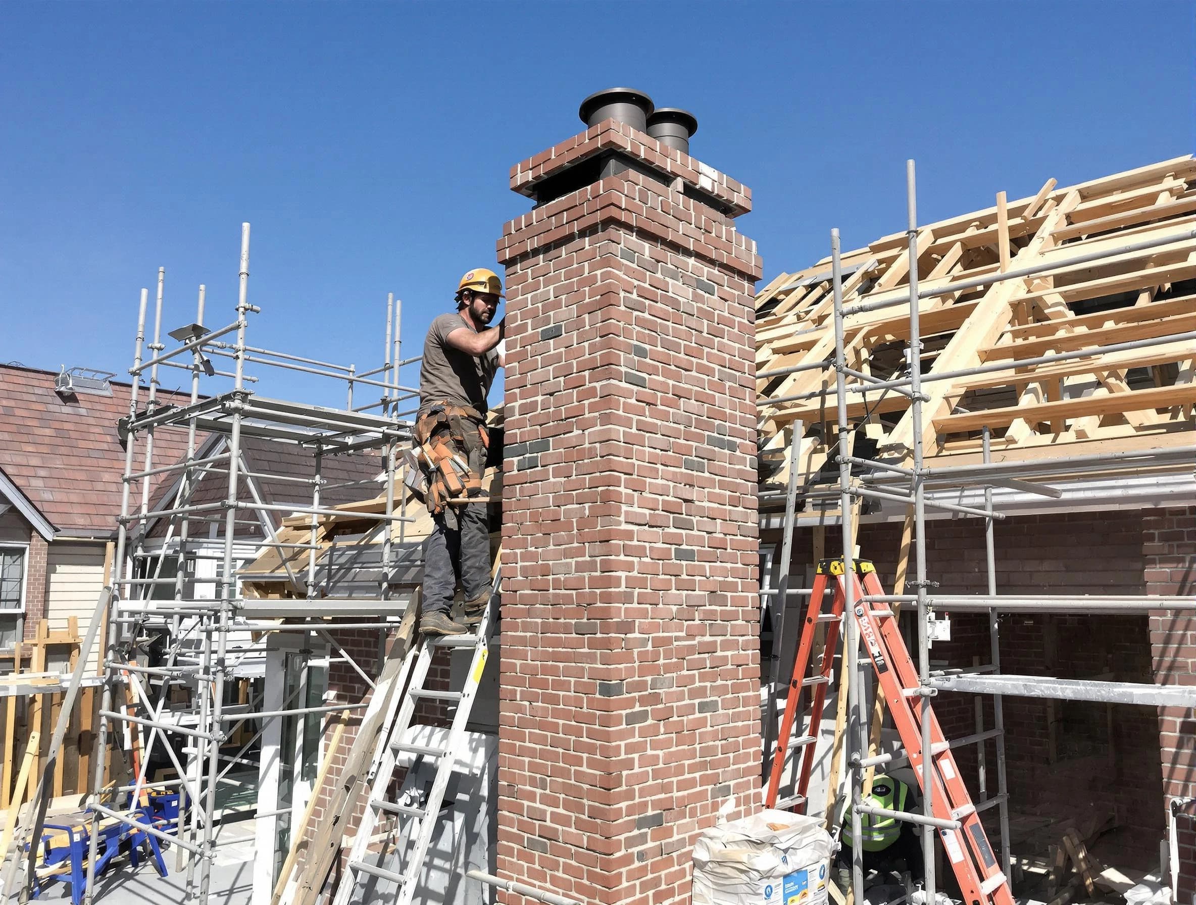 New chimney installation completed by Plainfield Chimney Sweep in Plainfield, NJ