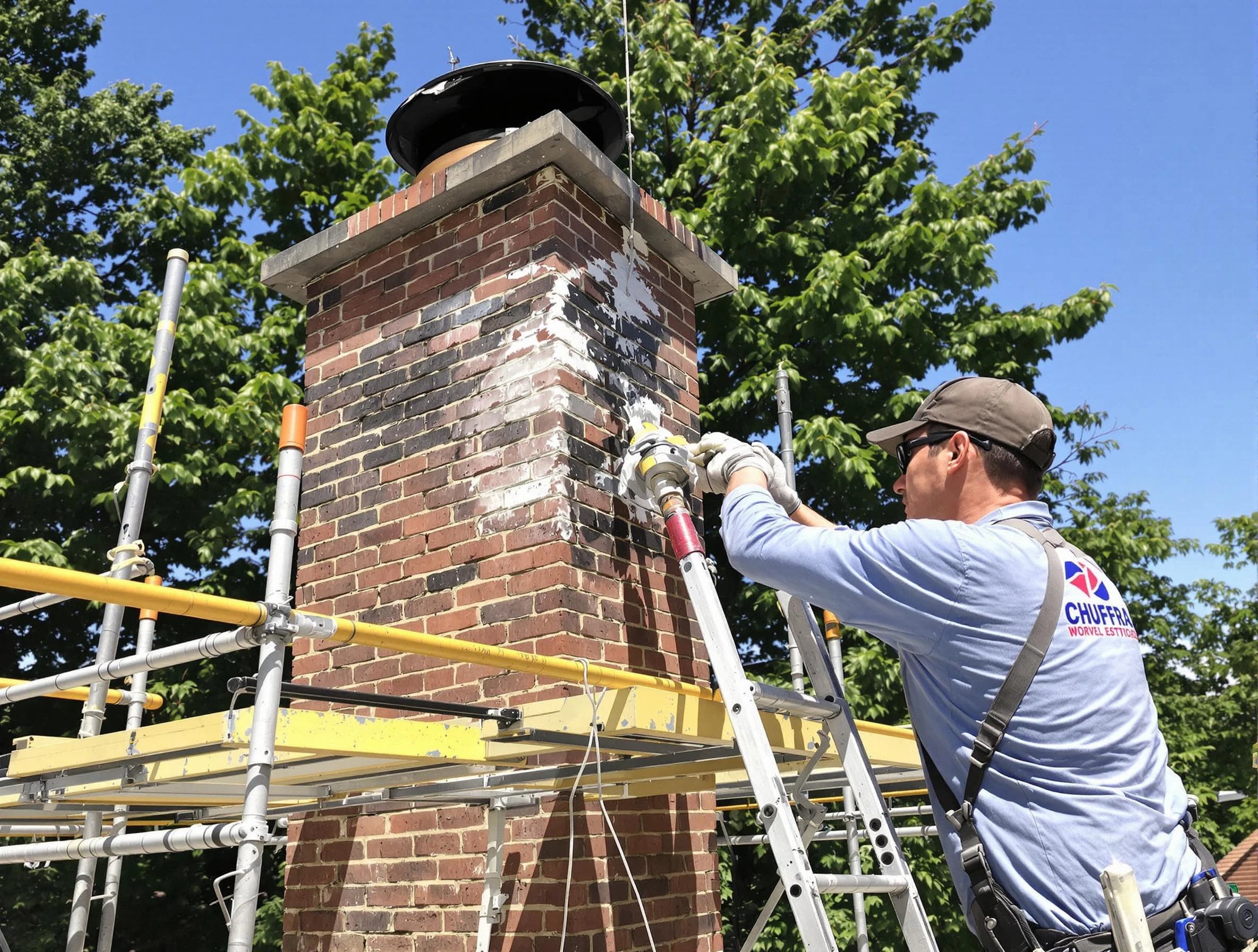 Structural chimney repair by Plainfield Chimney Sweep in Plainfield, NJ