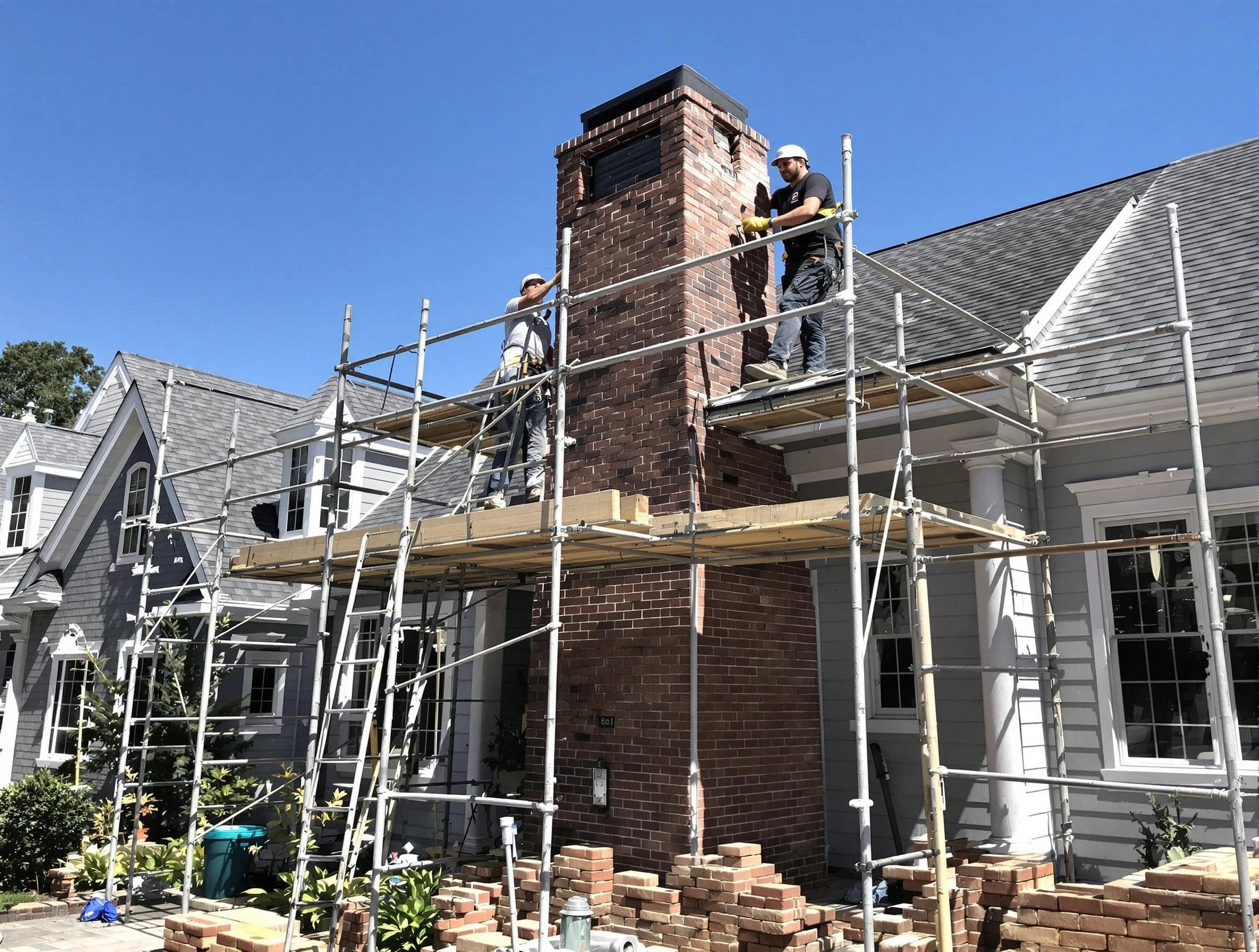 Chimney Rebuilding in Plainfield